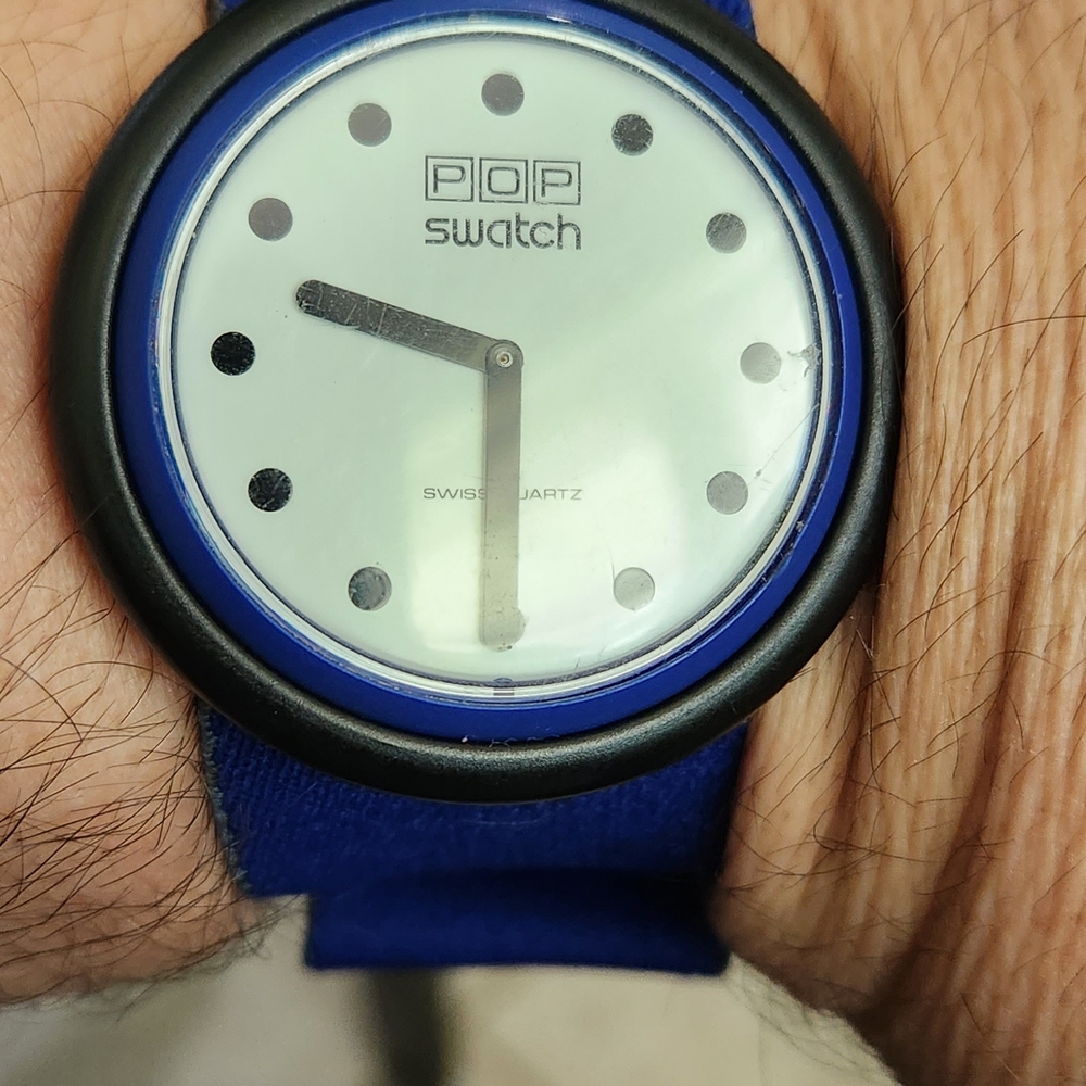 Swatch Blue Wearable